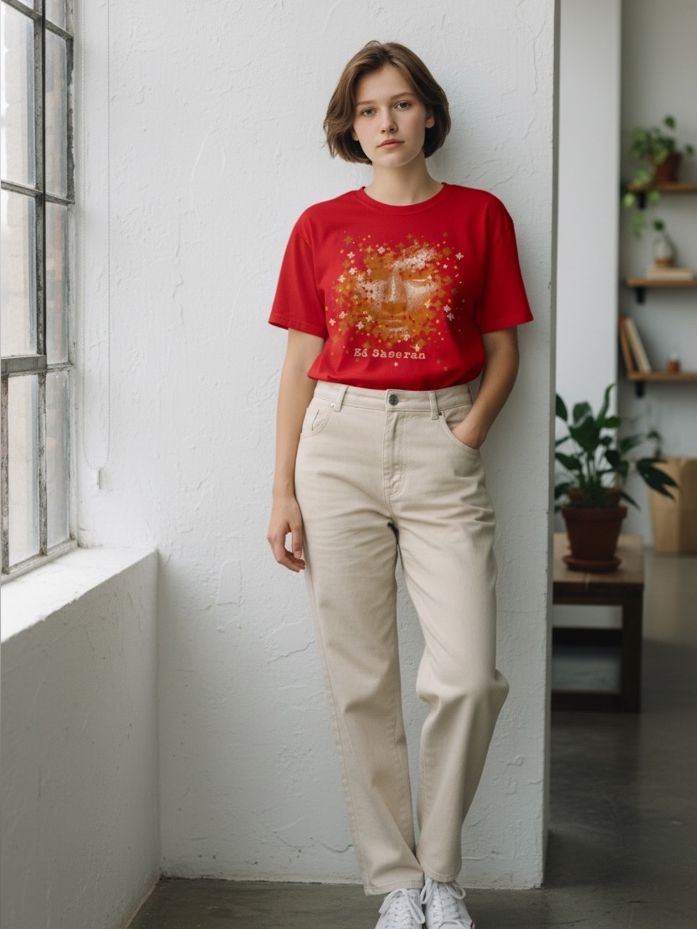 Ed Sheeran Red Graphic Tee Plus tour